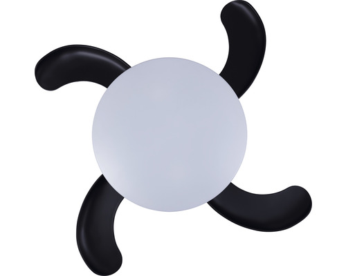 Taklampa med fyra armar