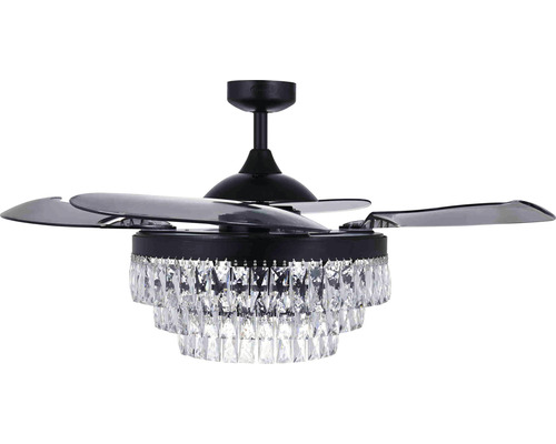 Takfläkt med kristallhänge