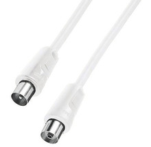 Koaxialkabel med F-kontakter