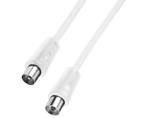 Koaxialkabel med F-kontakter