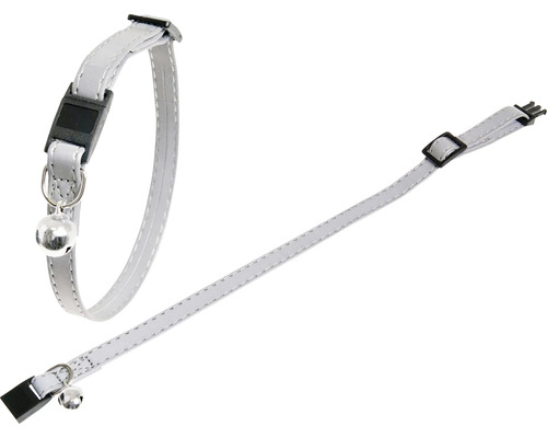 Katthalsband med bjällra och säkerhetslås