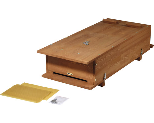 Bikupa av trä med tillbehör