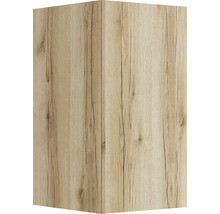 Hörnpanel med träutseende