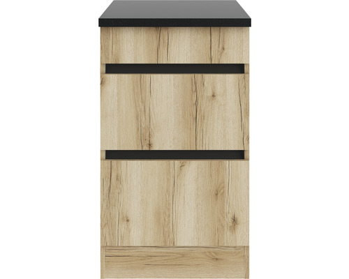 Underskåp med två lådor i trädesign