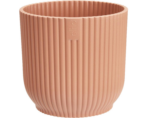 Ribbad blomkruka av plast