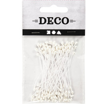 Dekorativa pärltrådsstjälkar för hantverksdesign i paket