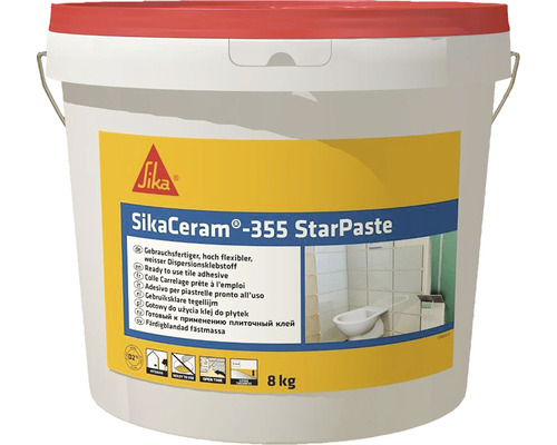 Kakellim färdigblandat SIKA SikaCeram-355 StarPaste 8kg