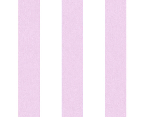 Tapet A.S. CRÉATION Randig rosa/vit 10,05x0,53m Tapet med randigt mönster