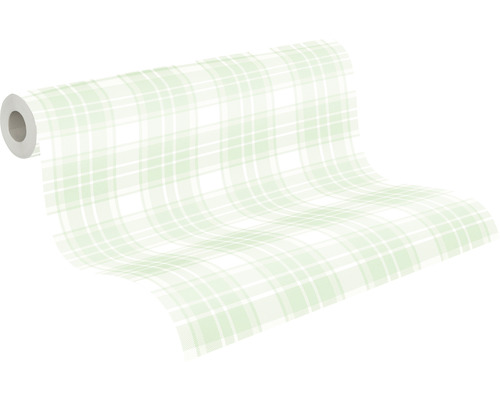 Tapetrulle med rutmönster