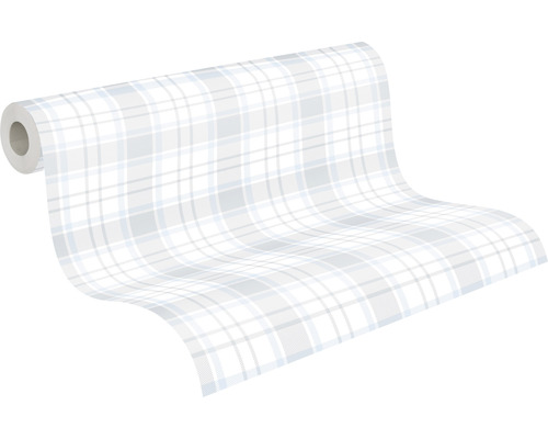 Tapetrulle med rutmönster