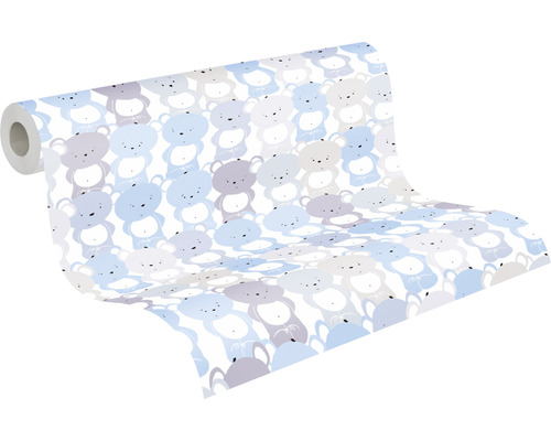 Tapetrulle med björnmotiv