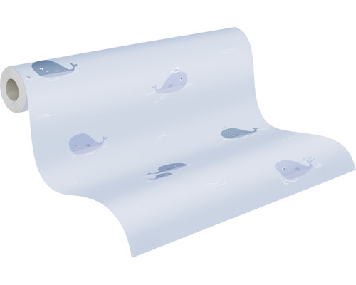 Tapetrulle med valar