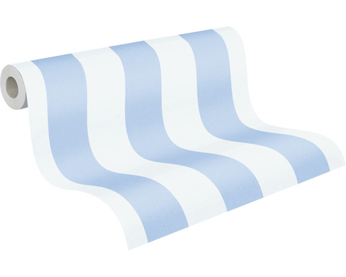 Tapetrulle med randigt mönster