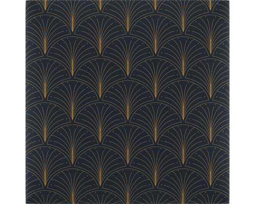 Dekorativ väggplatta med fläktmönster