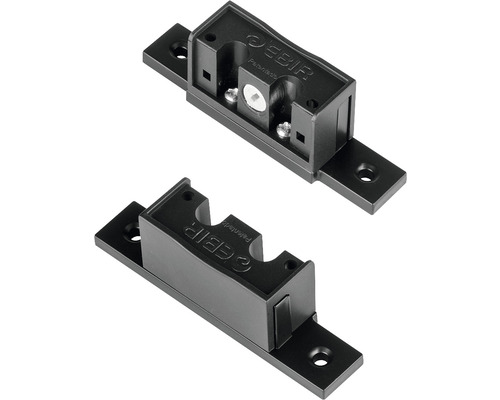 Två svarta EBIR-skenanslutningar