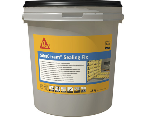 Tätskiktslim SIKA SikaCeram Sealing fix 7,8kg SikaCeram Sealing Fix tätningslim i hink