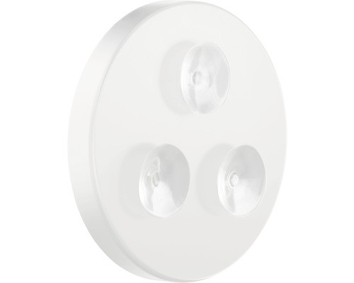 Sminkspegel med LED-belysning SMEDBO Outline lite vit med sugproppar 7x förstoring 120 mm kallvit