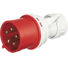Stickpropp CEE 32 A 400V 5-polig röd/grå IP44-thumb-0