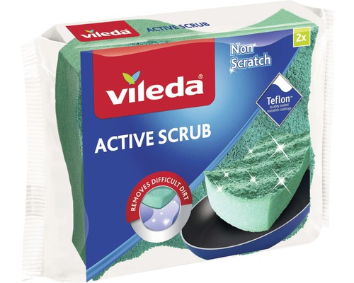 Skrubbsvamp VILEDA Active Scrub