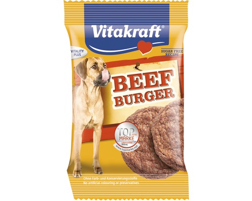 Hundgodis VITAKRAFT Beef burger fågel 18g
