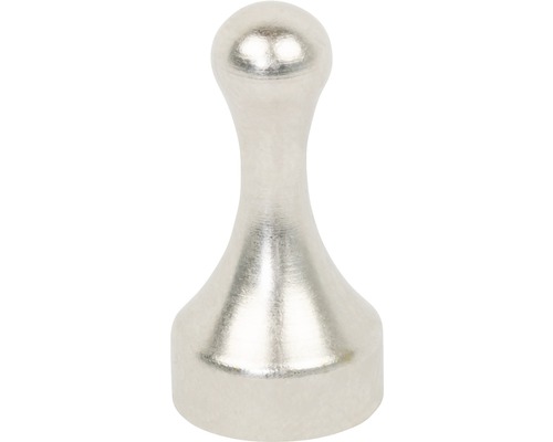 Silverfärgad magnetisk stift