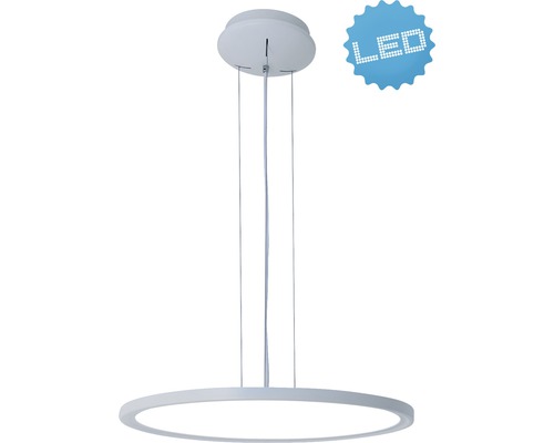 LED-pendellampa med ringformad lampskärm