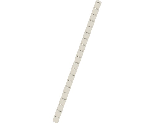 Stavmagnet bestående av enskilda magnetiska ringar