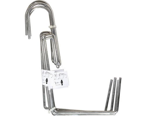 Metallkrokar för upphängning av föremål