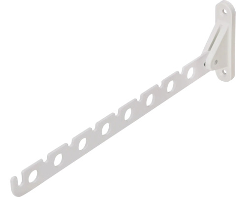Vädringskrok 310mm stål vit Vädringskrok 310mm stål vit