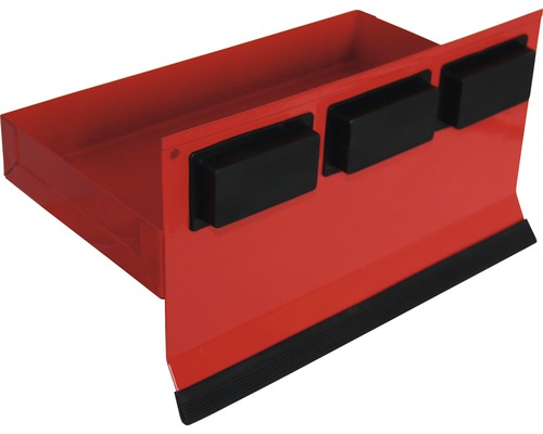 Verktygslåda med magnetremsa för verktygsförvaring