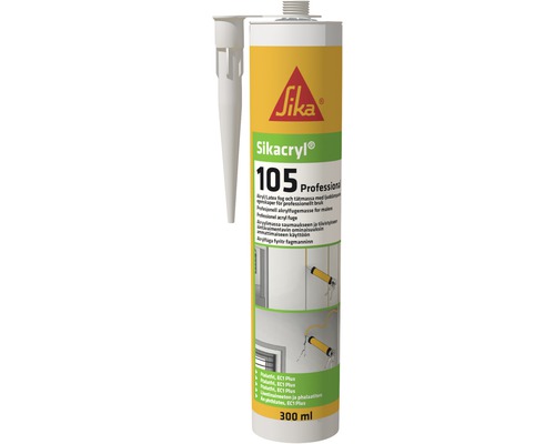 Latexfogmassa SIKA Sikacryl 105 Professional NCS 0502-Y 300 ml