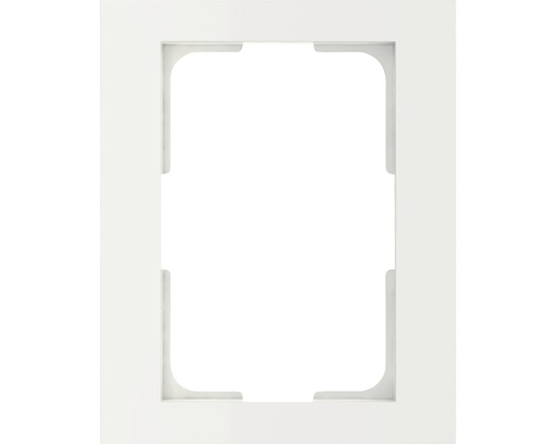Täckram ELKO Plus för 1 fack för 2-vägsuttag, vit, 1848807