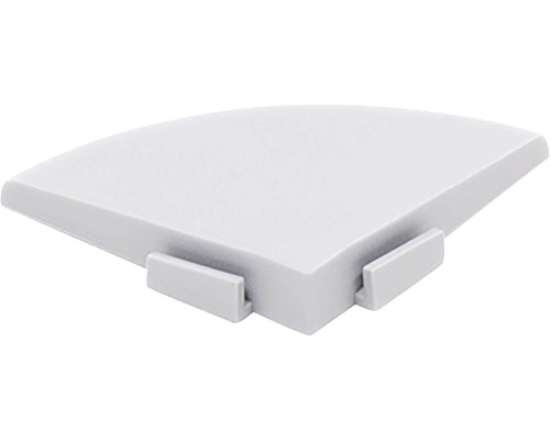 Kvartscirkelprofil av plast