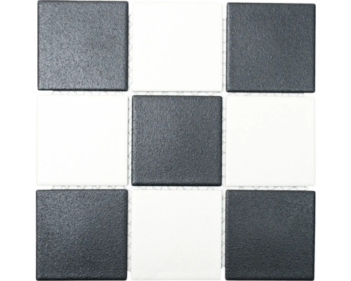 Mosaik RAT 148 30x30 cm svart vit