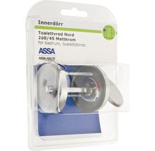 ASSA ABLOY Nord 260/45 badrumsvred i matt krom i förpackning