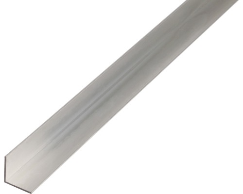 Vinkelprofil ALBERTS aluminium natur 10x10x1mm 2,6m Vinkelprofil av aluminium