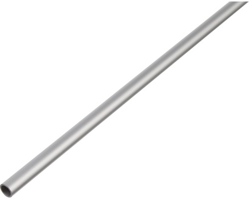 Rundrör ALBERTS aluminium silver eloxerat Ø 30x2mm 1m Detaljbild av aluminiumrör