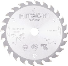 Sågklinga HIKOKI cirkelsåg 165x1,6x20mm 24T