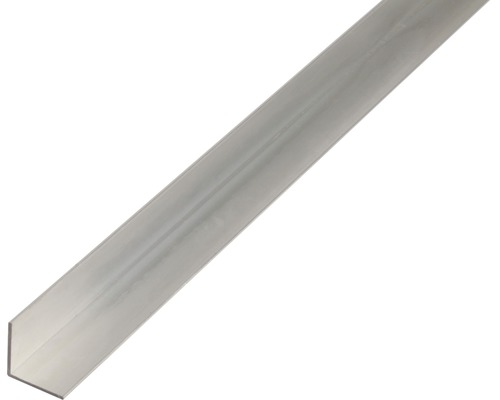 Vinkelprofil ALBERTS aluminium silver eloxerad 10x10x1mm 2,6m