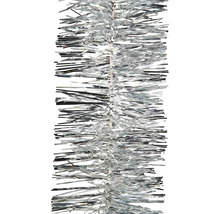 Silvergirlang av glitter för juldekoration