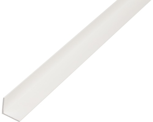 Vinkelprofil ALBERTS plast vit 50x50x1,5mm 1m Vinkelprofil i plast