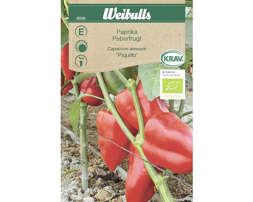 Grönsaksfrö WEIBULLS Paprika Piquillo KRAV