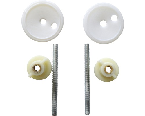 Fästset för toalettstolar