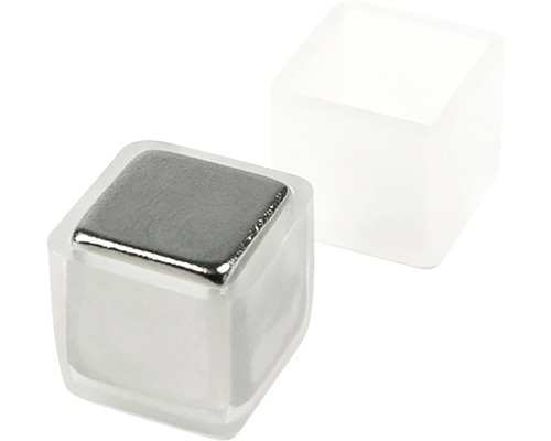 Fyrkantig magnet med plastkapsling