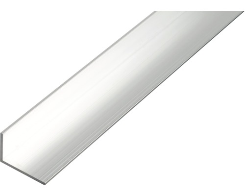 Vinkelprofil ALBERTS aluminium natur 65x35x2,5mm 1m