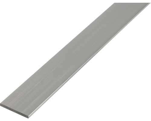 Plattstav ALBERTS aluminium natur 50x3mm 2,6m