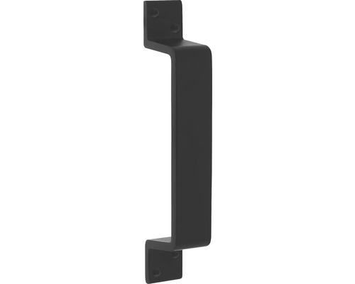 Svart dörrhandtag i metall