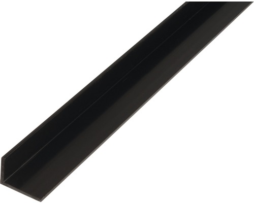 Vinkelprofil ALBERTS plast svart 40x10x2mm 2,6m