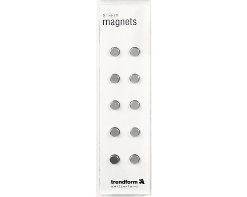 Steely magneter, 10-pack