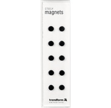Förpackning med tio runda magneter av märket Trendform.